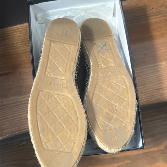 Chanel Black Espadrilles - Picture 3 of 4